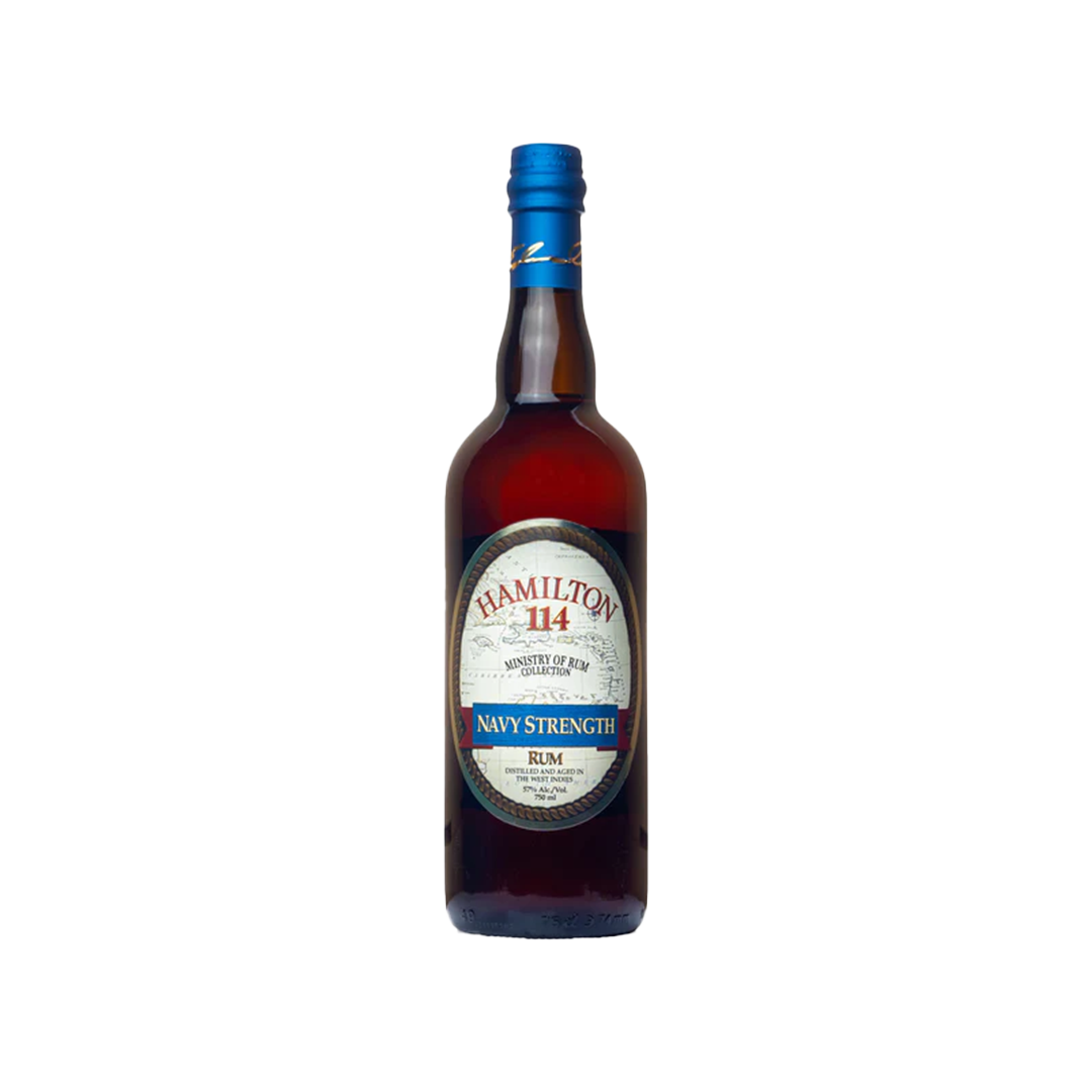 Bottle Image for Hamilton Navy Strength 114 Proof Rum