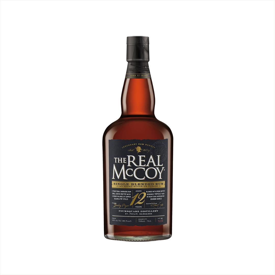 Bottle Image for The Real McCoy 12 Year Aged Single Blended Rum