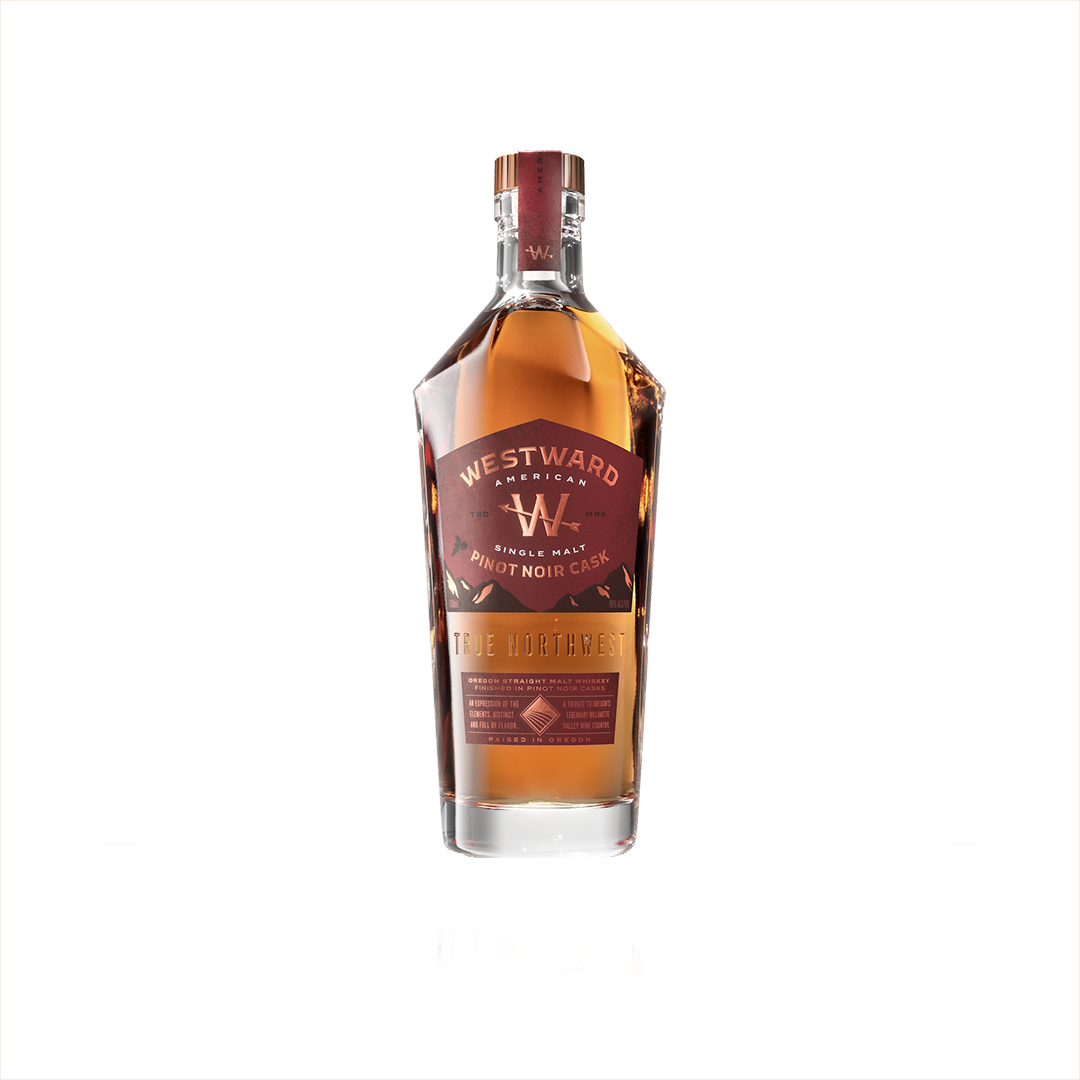 Bottle Image for Westward American Single Malt Whiskey Pinot Noir Cask
