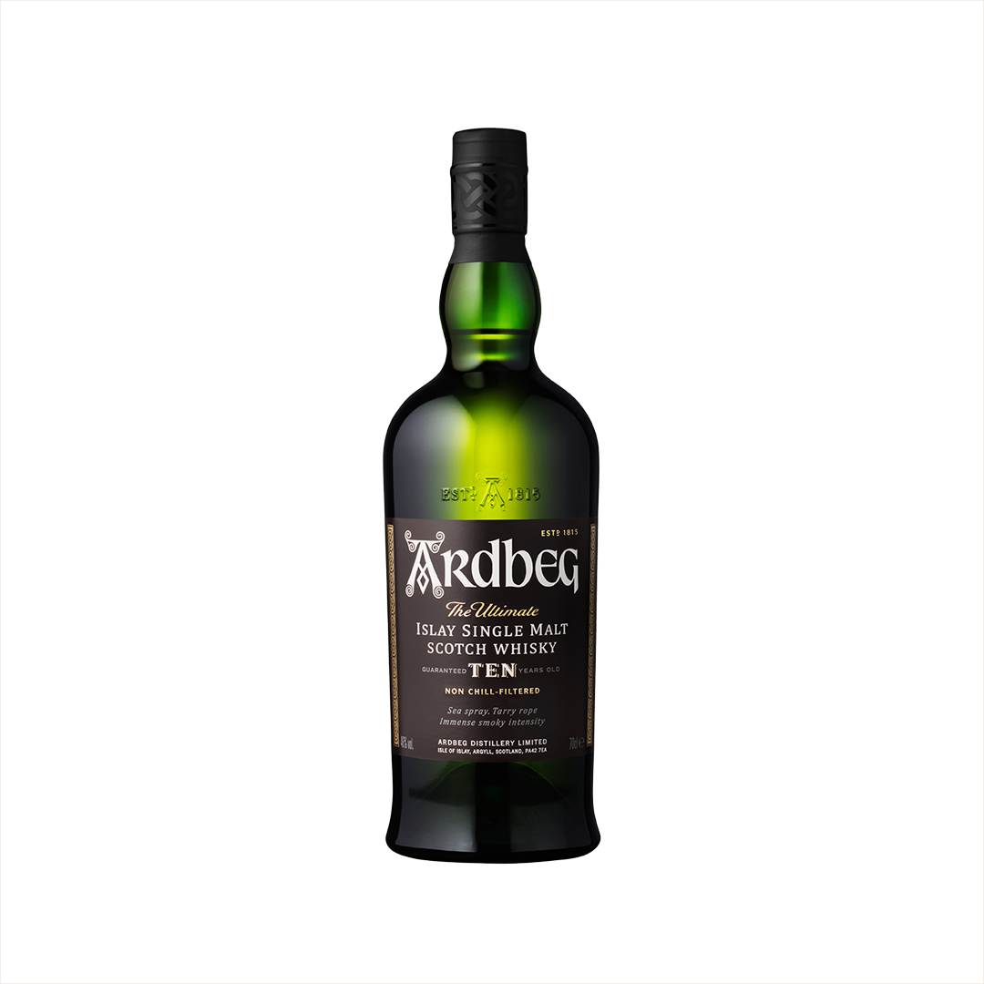 Bottle Image for Ardbeg 10 Year Islay Single Malt Scotch
