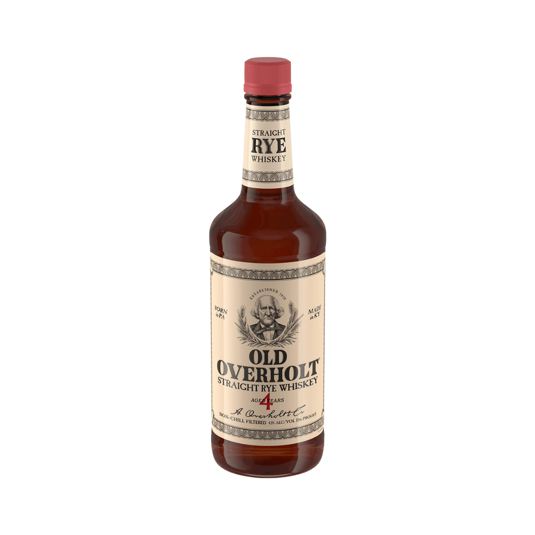 Bottle Image for Old Overholt Original Straight Rye Whiskey Aged 4 Years