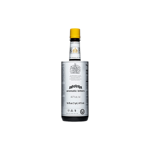 Bottle of Angostura Aromatic Bitters.