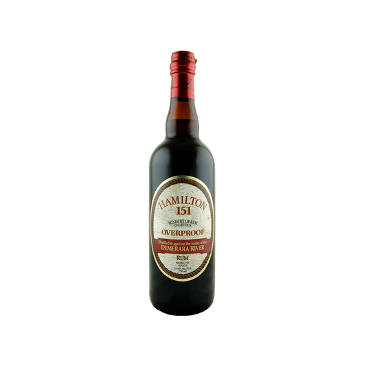 Bottle Image for Hamilton 151 Overproof Demerara Rum