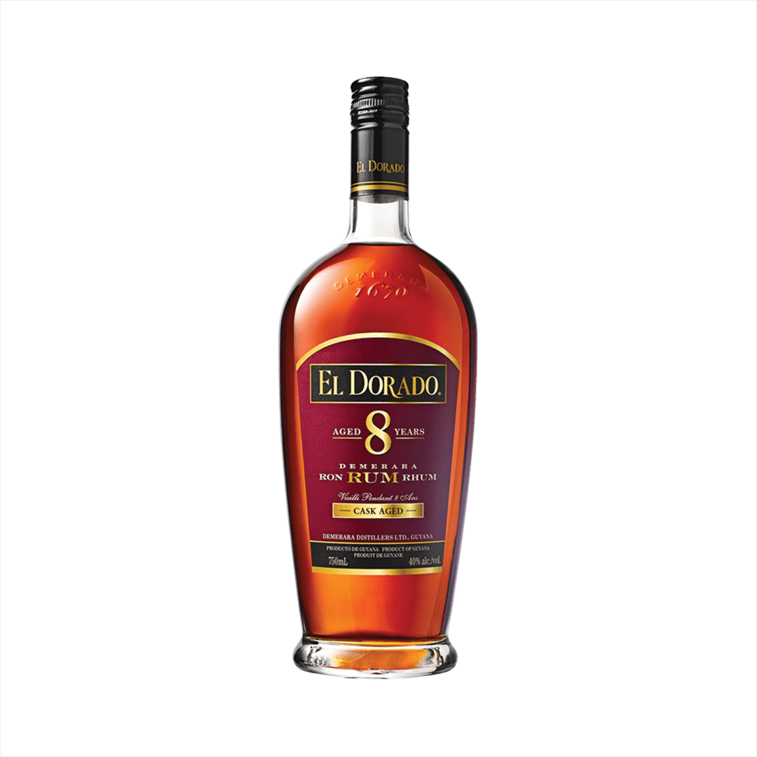 Bottle Image for El Dorado 8 Year Rum
