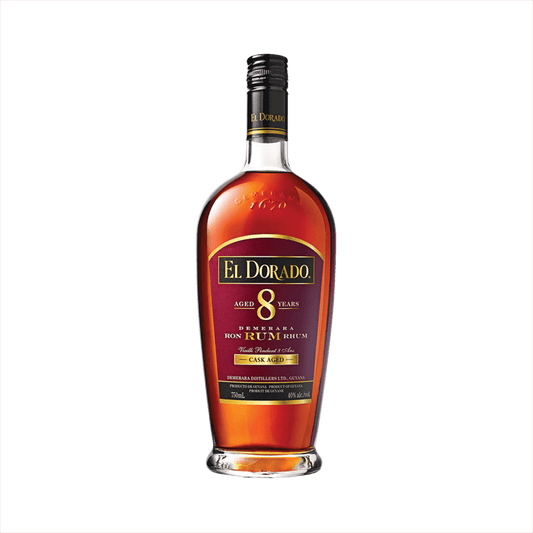 Bottle Image for El Dorado 8 Year Rum