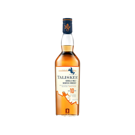Bottle Image for Talisker 10 Year Old Single Malt Scotch Whisky