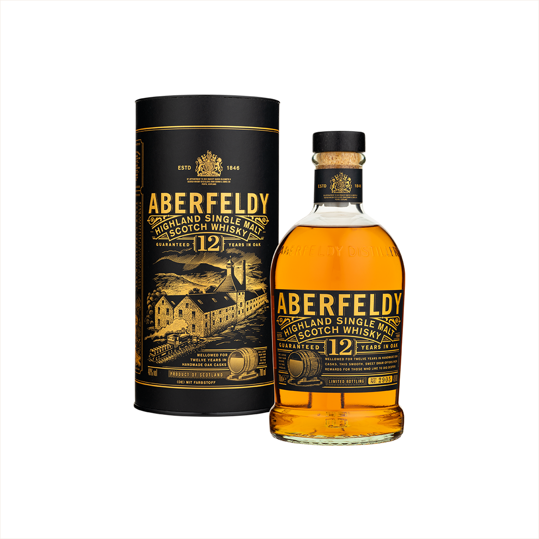 Bottle Image for Aberfeldy 12 Year Old Single Malt Scotch Whisky